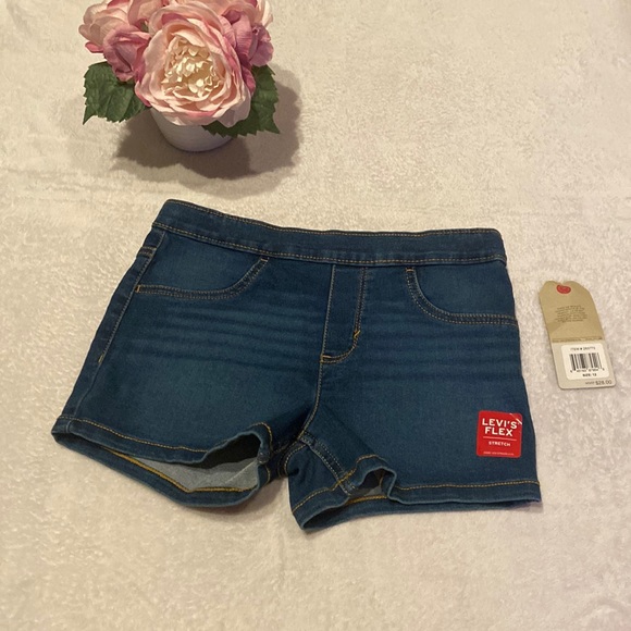 Levi's Other - NWT LEVI’S Flex Stretch Girls Size 12 Pull On Shorty Short